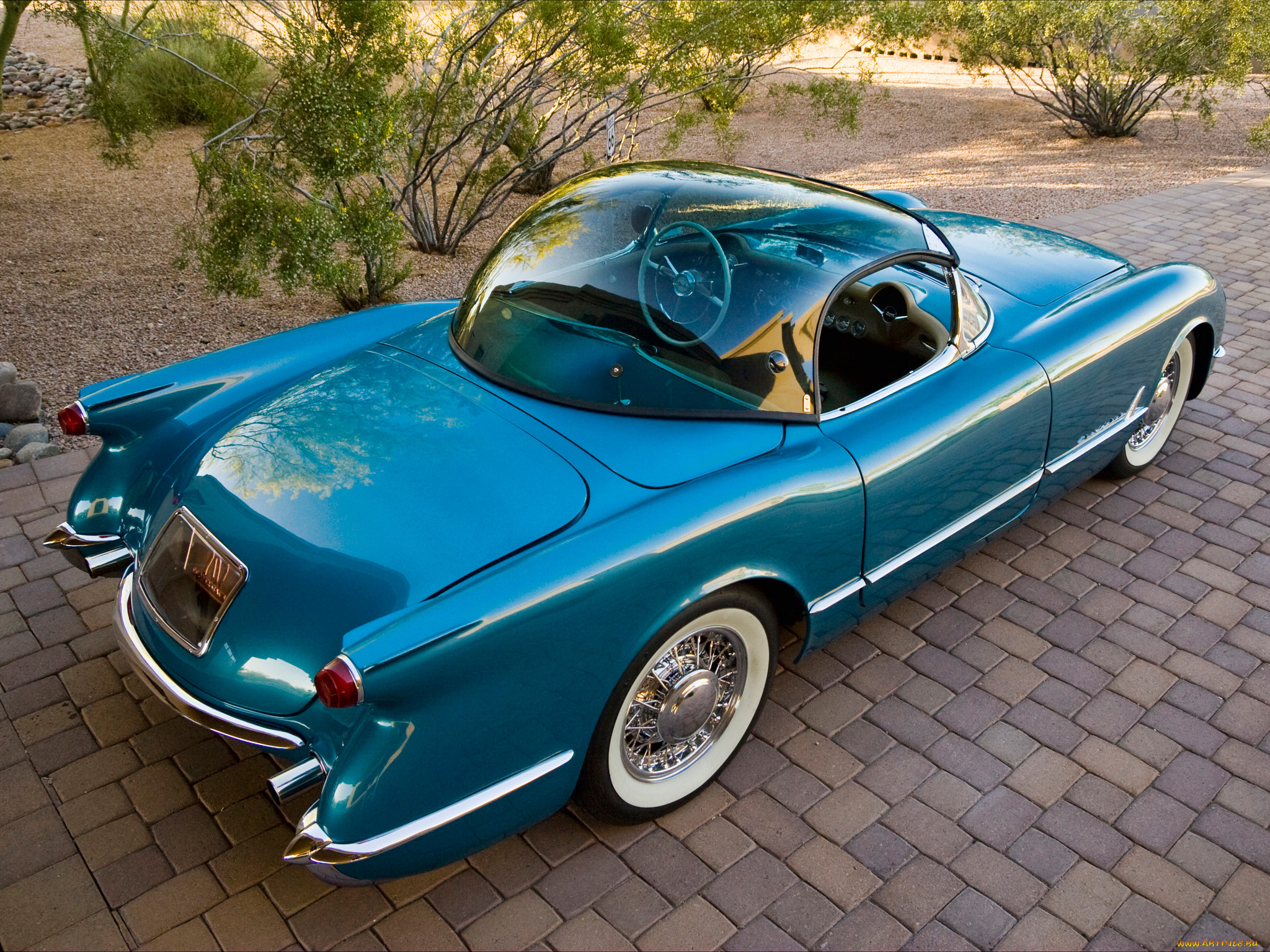 corvette c1 bubbletop 1954, , corvette, c1, bubbletop, 1954